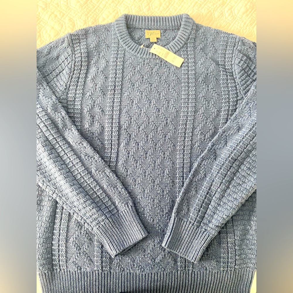 J.Crew Men’s Cable Knit Sweater